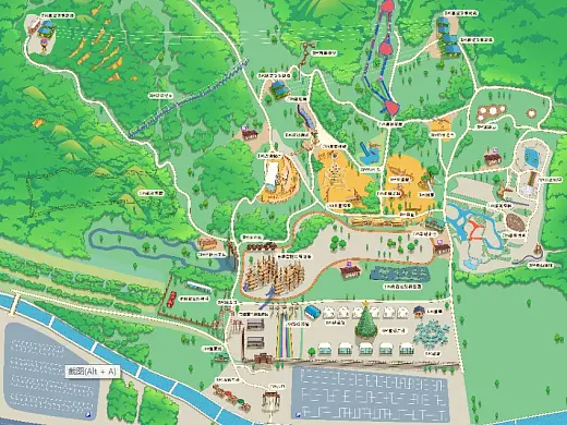 五华景区手绘地图在紧急疏散与救援中的重要作用 ？